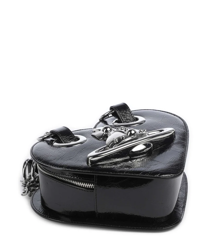 Vivienne Westwood Juliet Heart Naplak Handtasche black