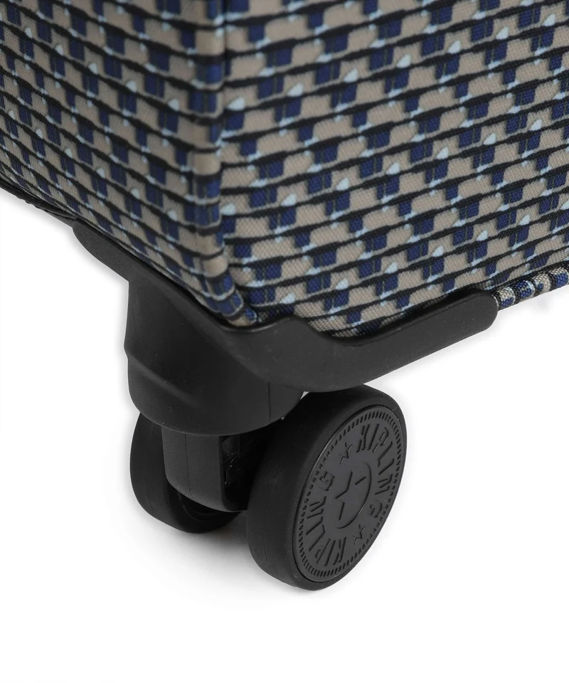 Kipling Basic Spontaneous L 4-Rollen Trolley blue on wire