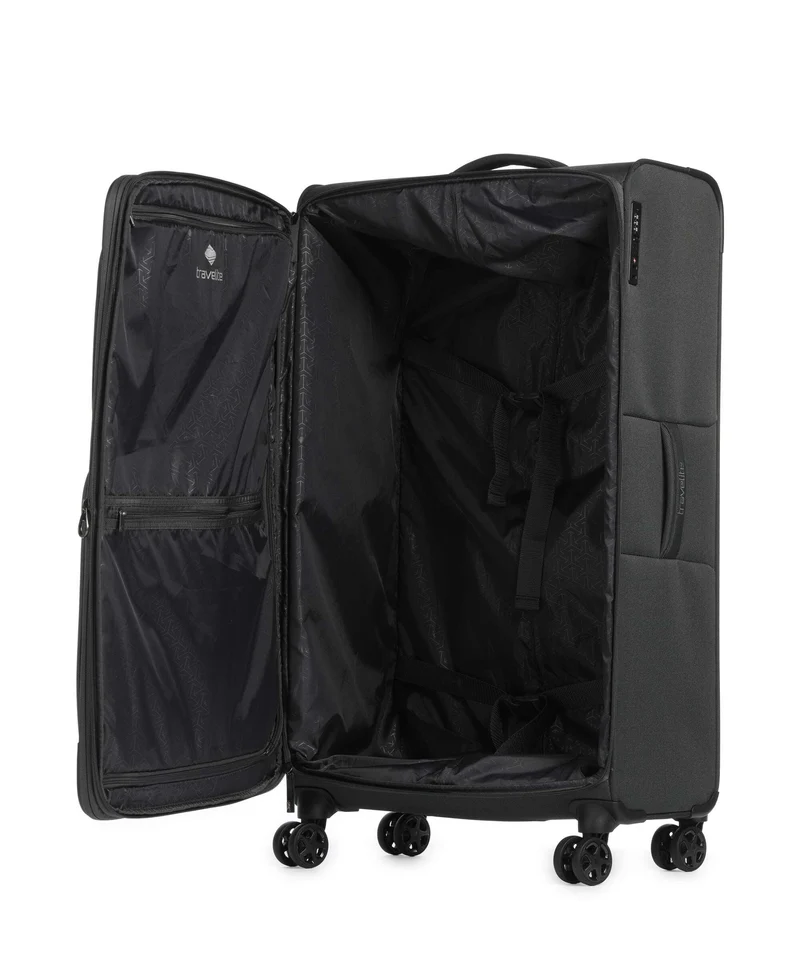 Travelite Cubis 4-Rollen Trolley anthracite