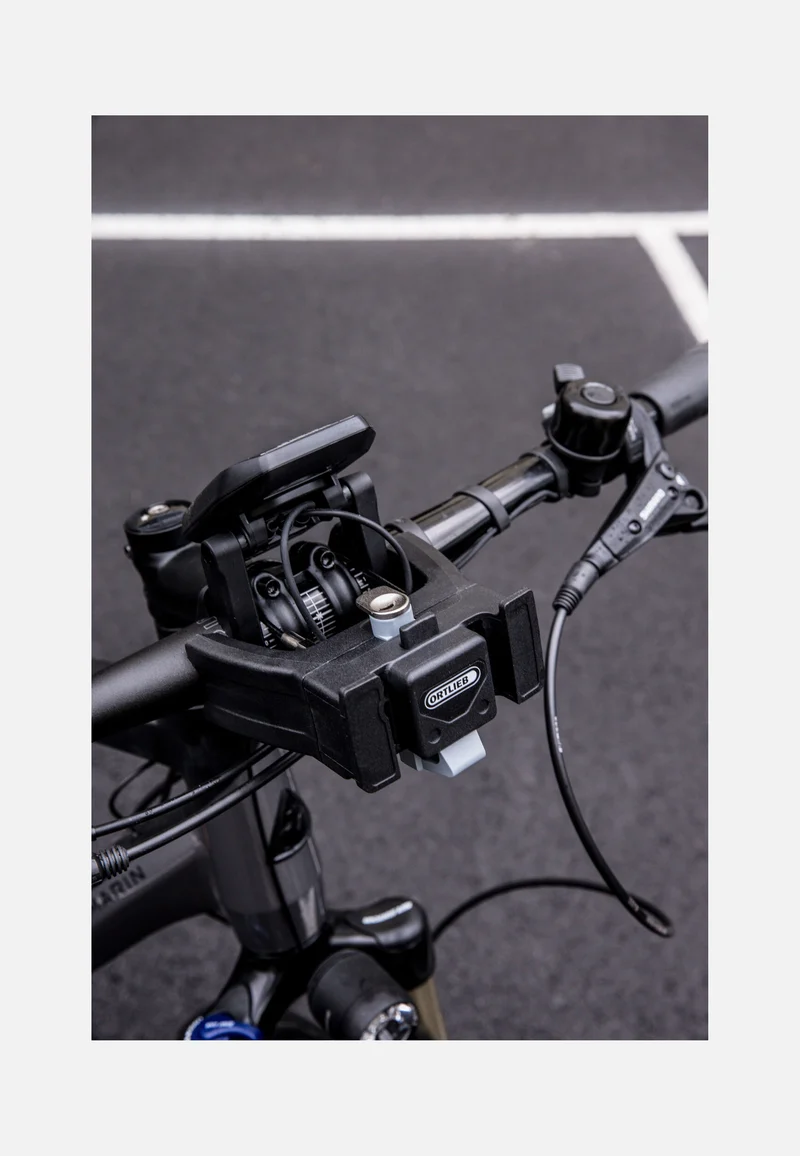 Lenker Montageset E-Bike mit Schloss Schwarz - Accessories