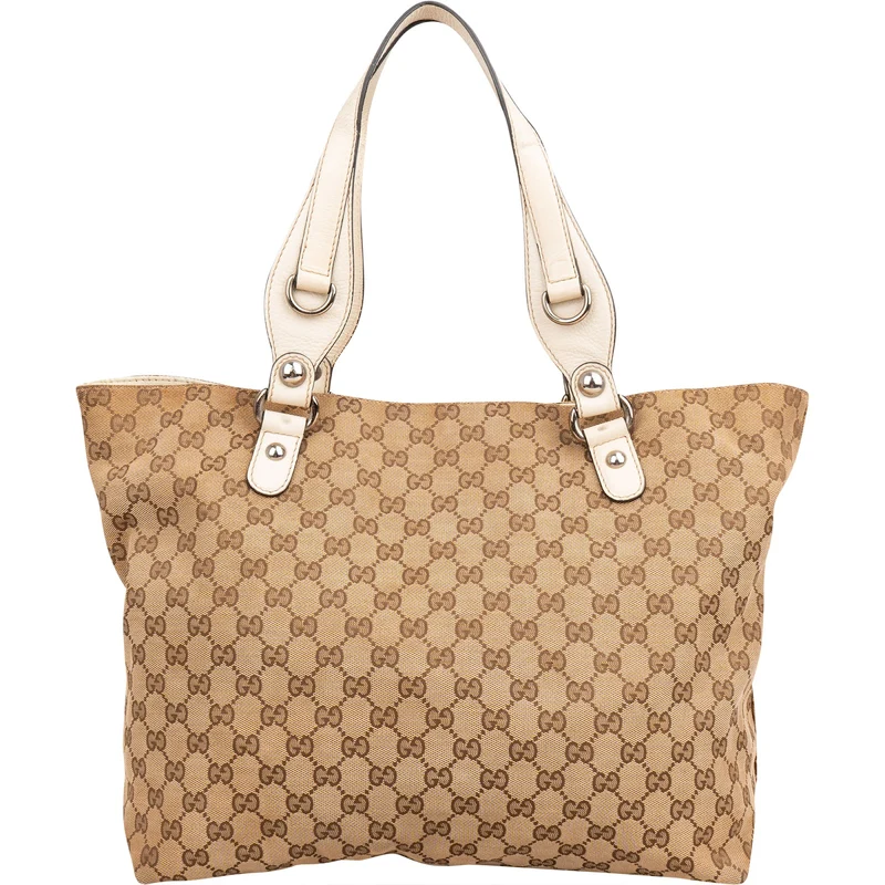 Gucci Monogram GG D-Ring Tote Shoulder Bag
