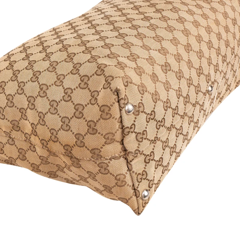 Gucci Monogram GG D-Ring Tote Shoulder Bag