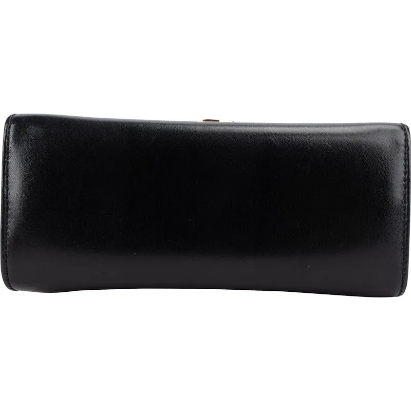 Salvatore Ferragamo Leather Gancini Mini Flap Crossbody Bag
