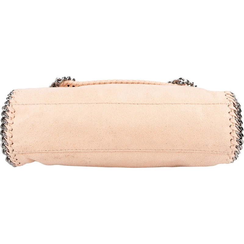Stella McCartney Shaggy Falabella Fold Over Clutch Crossbody Bag