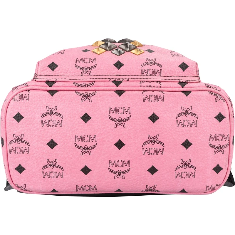 MCM Monogram Visetos Stark Mini Studded Backpack