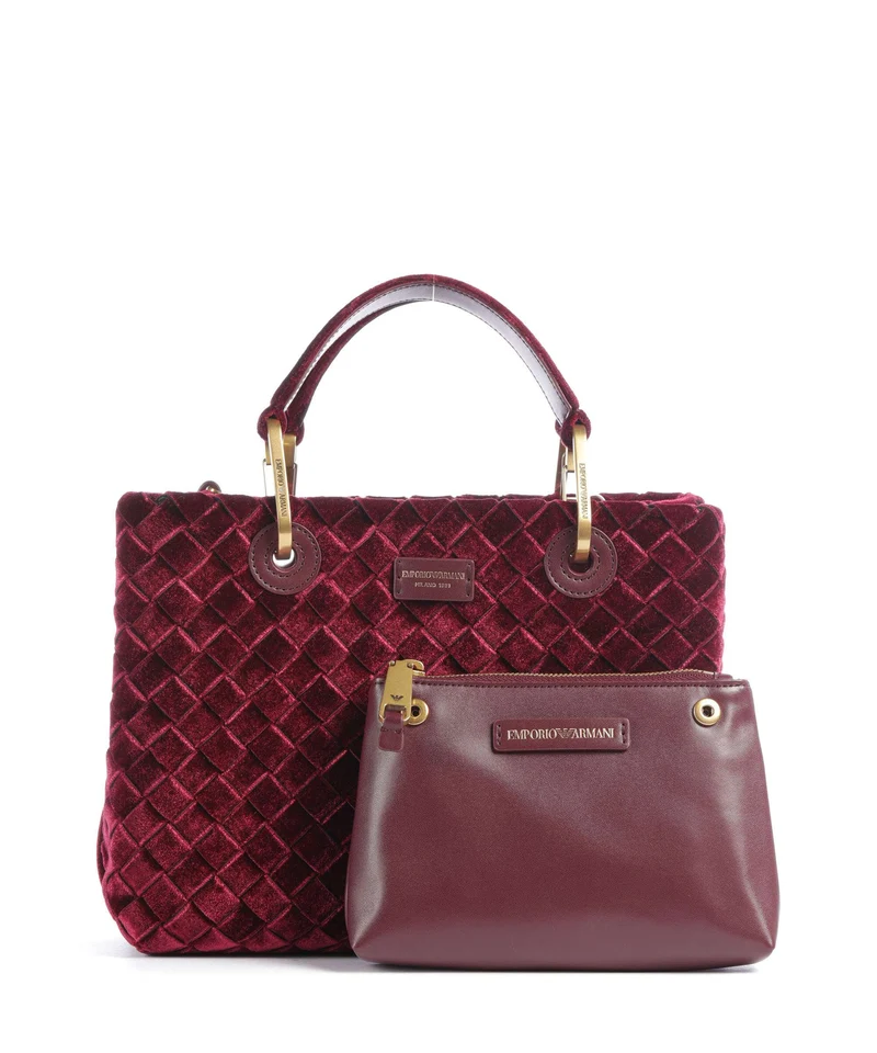 Emporio Armani My EA S Handtasche bordeaux