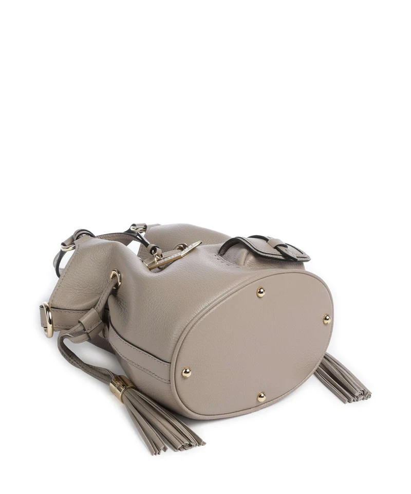 Lancel Premier Flirt S Bucket Handtasche pebble