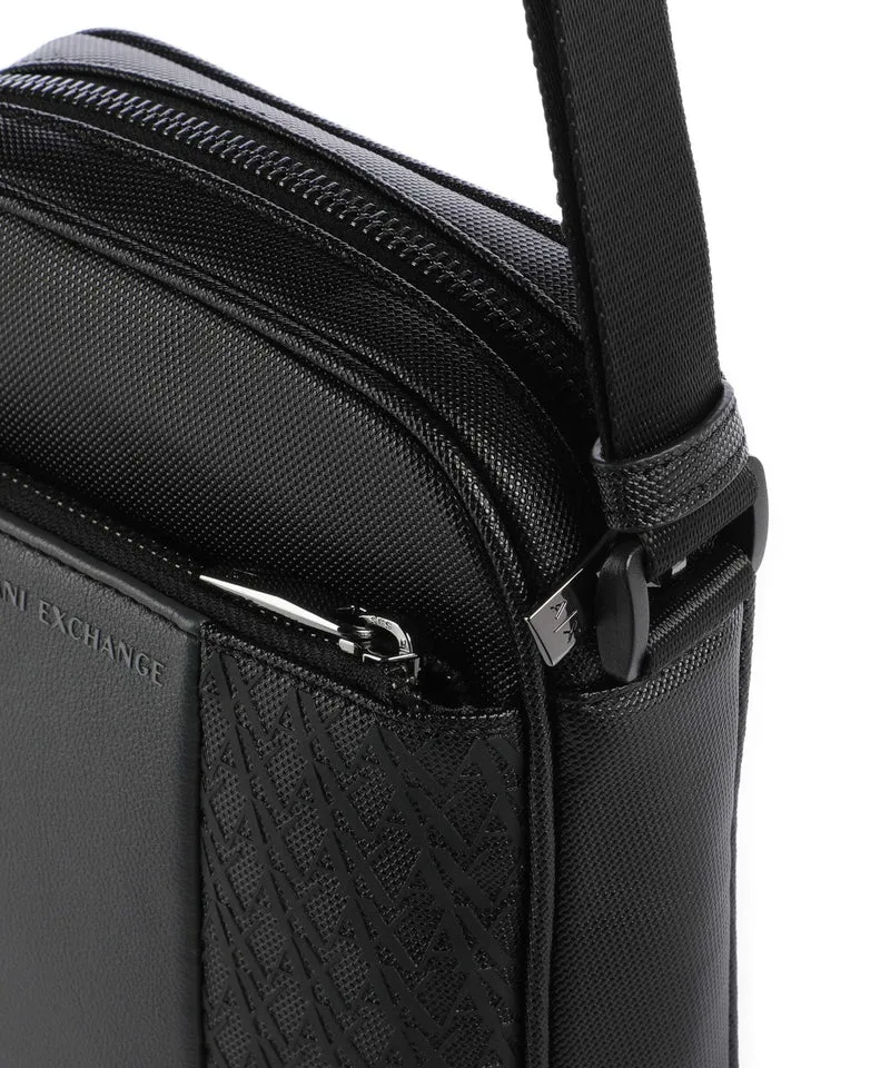 Armani Exchange William Umhängetasche black/forged iron