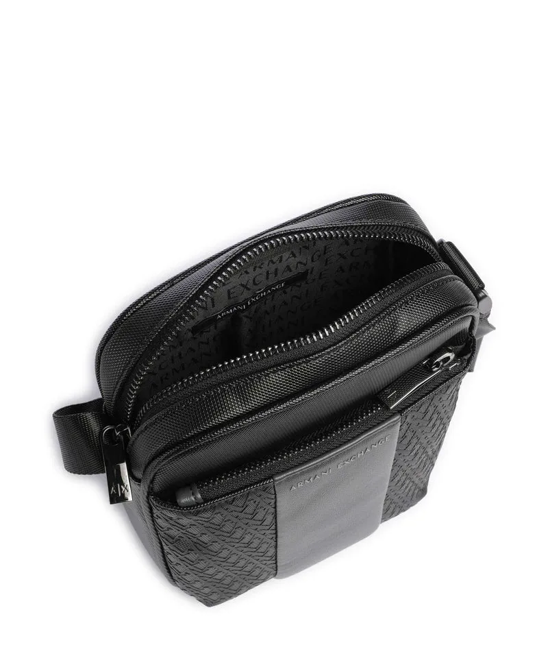 Armani Exchange William Umhängetasche black/forged iron