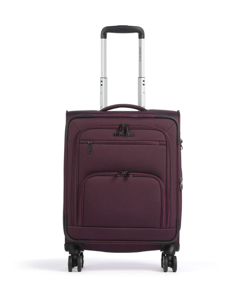 Travelite Cubis 4-Rollen Trolley berry