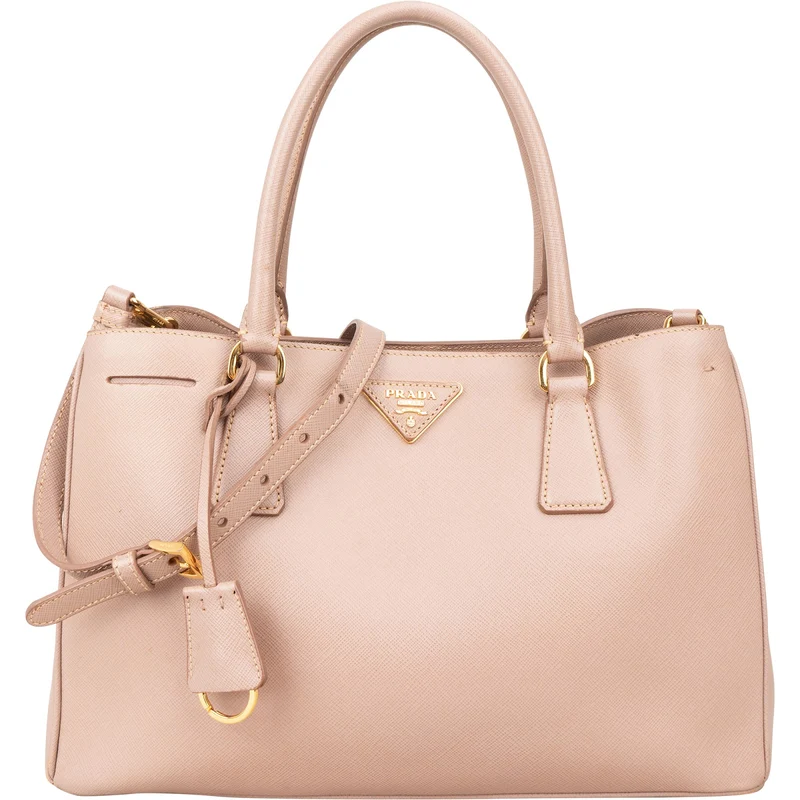 Prada Saffiano Lux Leather Galleria Tote Handbag