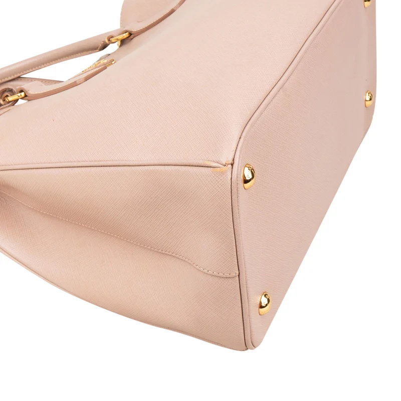 Prada Saffiano Lux Leather Galleria Tote Handbag
