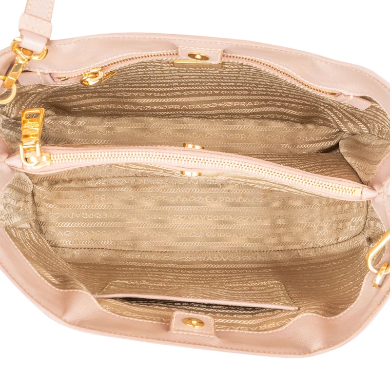 Prada Saffiano Lux Leather Galleria Tote Handbag