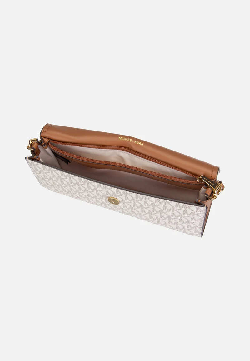 Jet Set SM Ew Flap Crossbody Vanilla/Acorn - Abendtasche