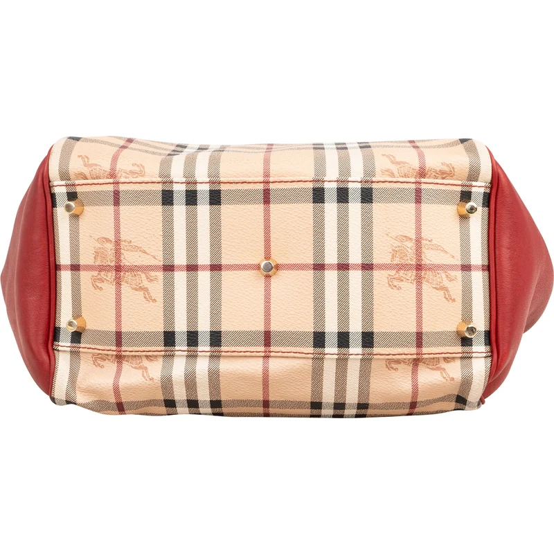 Burberry Smoked Check Canterbury Hobo Shoulder Bag