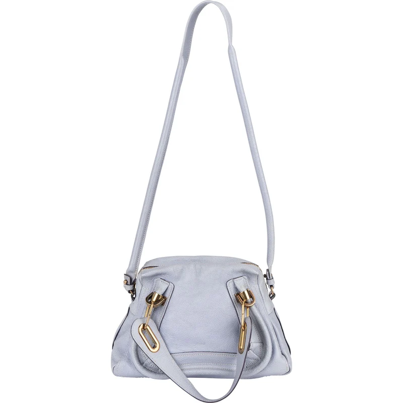 Chloé Pebbled Leather Small Paraty Handbag