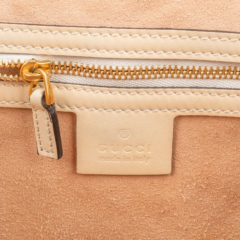 Gucci Monogram GG Supreme Medium Padlock Shoulder Bag