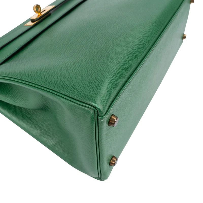 Hermès veau Courchevel Leather Kelly Sellier 32 Handbag
