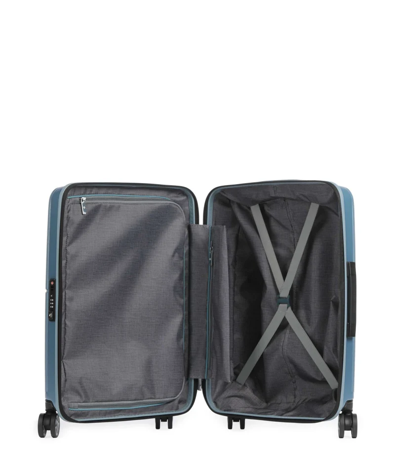 Samsonite Orfeo 4-Rollen Trolley sky silver