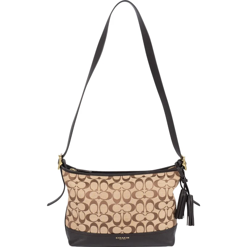 Coach Monogram Signature Duffle Shoulder Bag