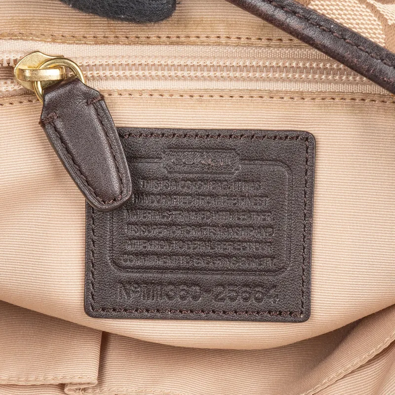 Coach Monogram Signature Duffle Shoulder Bag