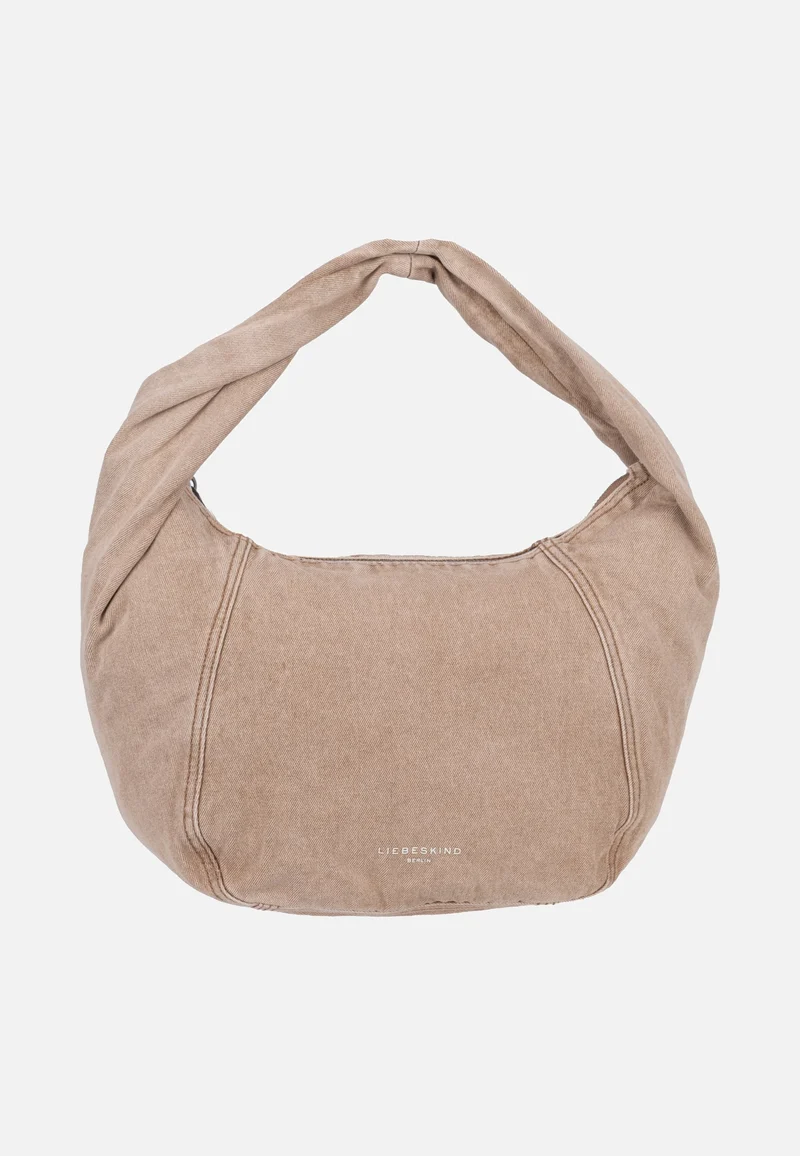 Farrah II Hobo M Denim Beige - Hobo Bag