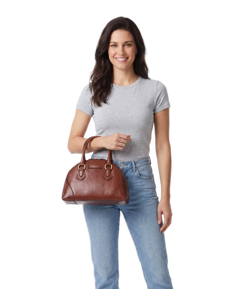 The Bridge Magda Handtasche marrone