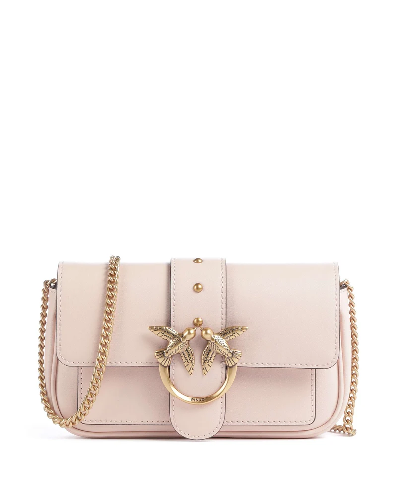 Pinko Love One Pocket Geldbörse rosa cammeo/antique gold