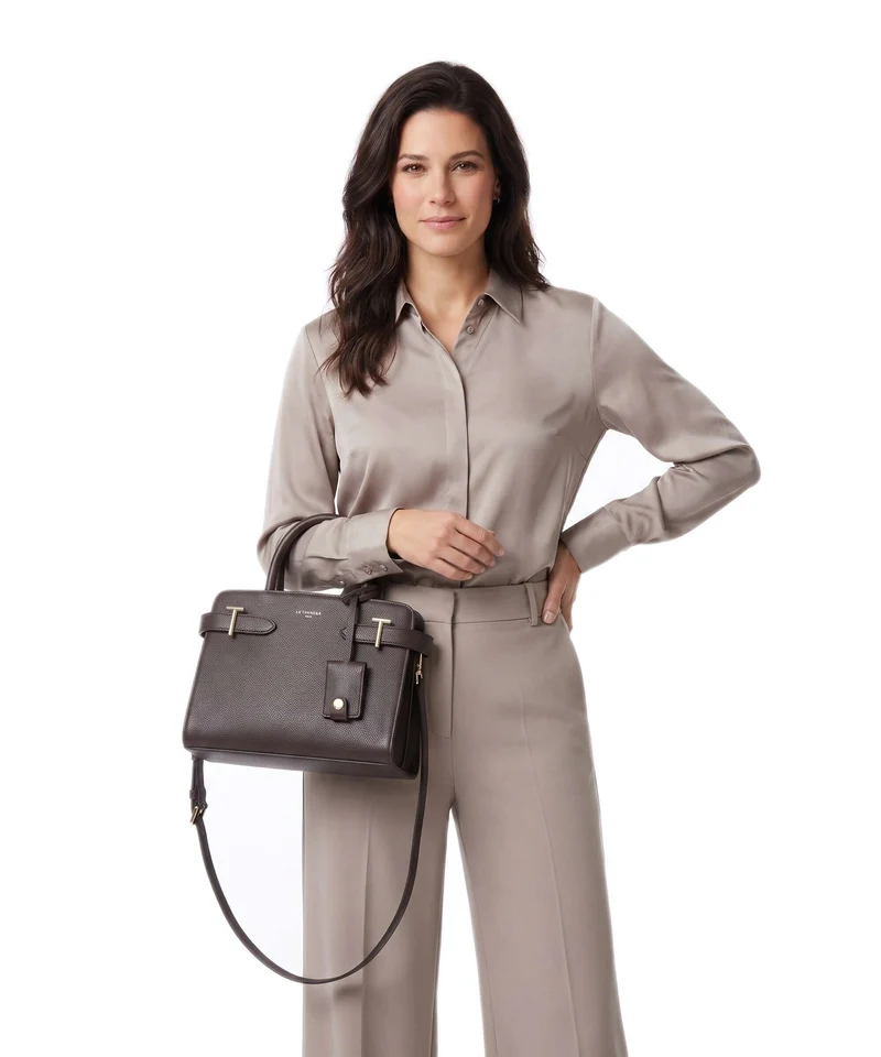 Le Tanneur Emilie Handtasche arabica