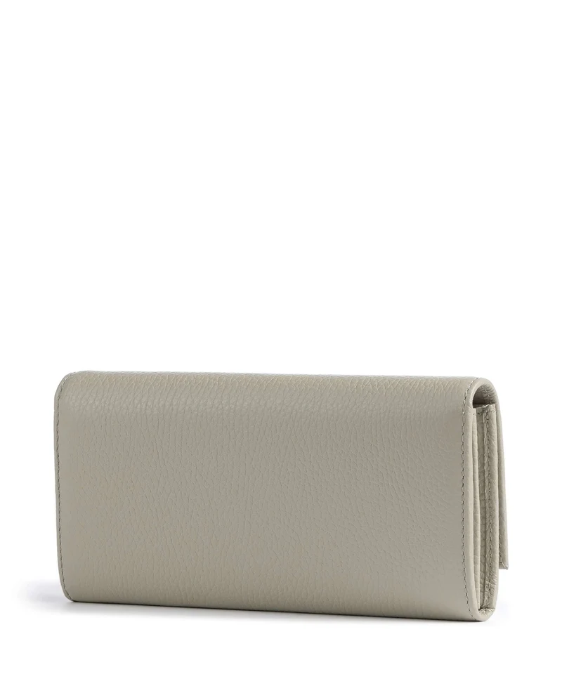 Coccinelle Metallic Soft Geldbörse eucalipto