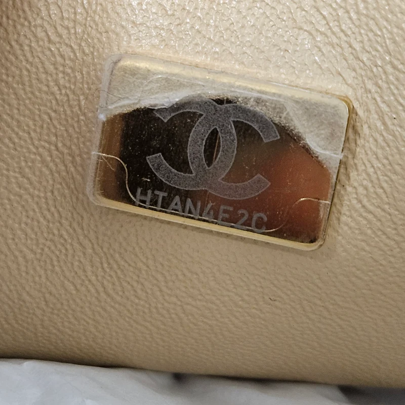 Chanel Quilted Lambskin Medium Double Flap Shoulder Bag