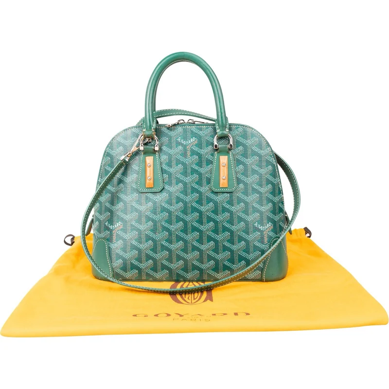 Goyard Monogram Goyardine Canvas Vendome PM Handbag