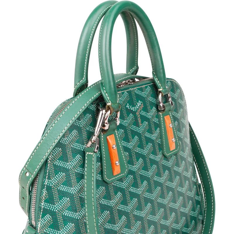 Goyard Monogram Goyardine Canvas Vendome PM Handbag
