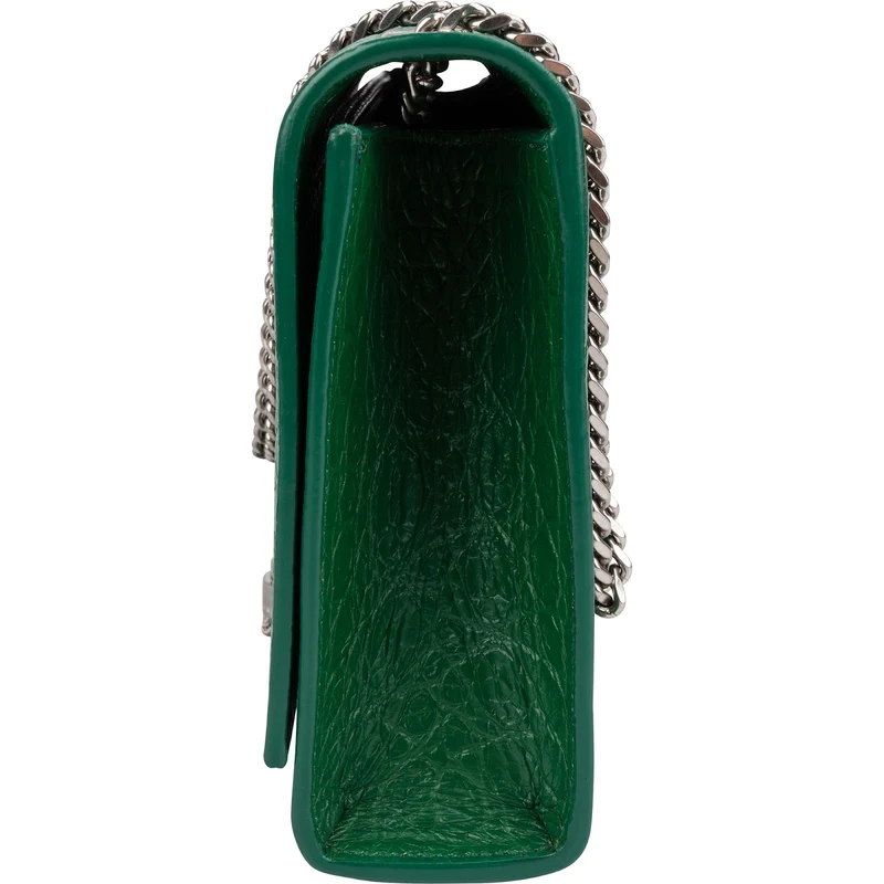 Saint Laurent Crocodile Embossed Leather Kate Tassel Crossbody Bag