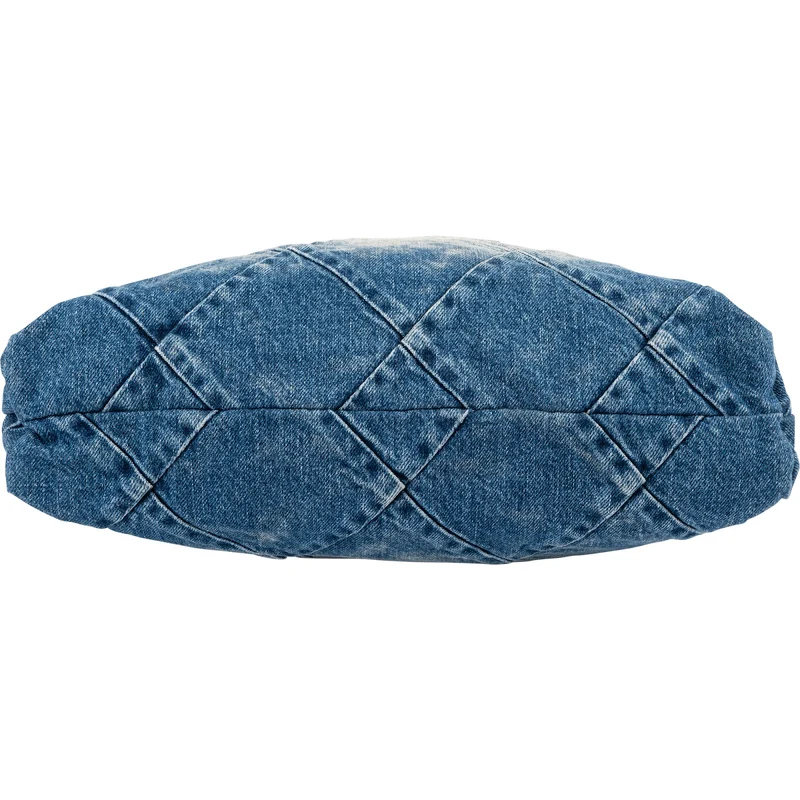 Chanel 22 Quilted Denim Chanel Tote Shoulder Bag