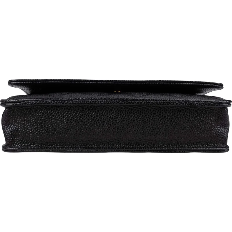 Chanel Quilted Caviar Leather CC Wallet On Chain Crossbody Bag
