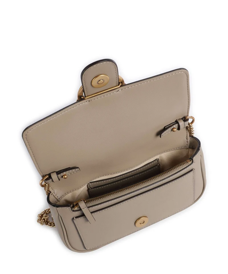 Pinko Love One Pocket Geldbörse grigio talpa/antique gold
