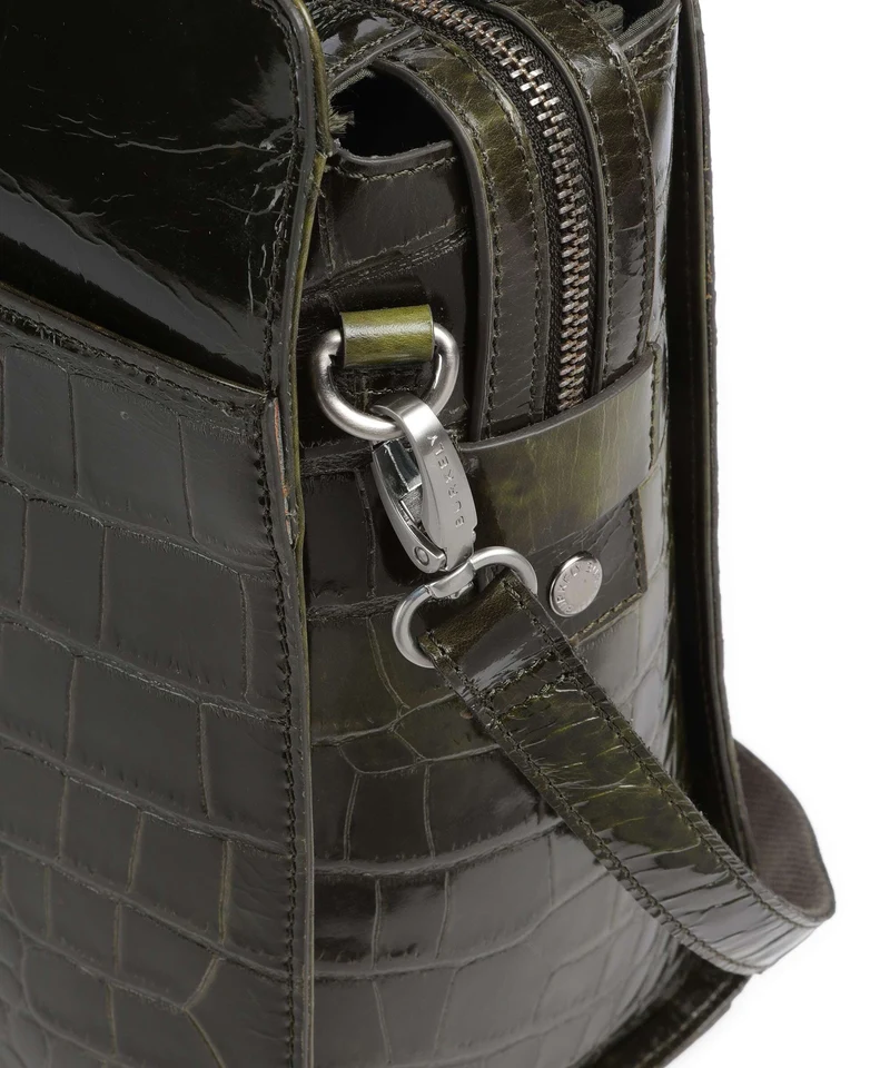 Burkely Cool Colbie Shopper olive patent