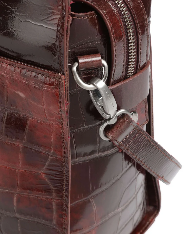 Burkely Cool Colbie Shopper burgundy patent