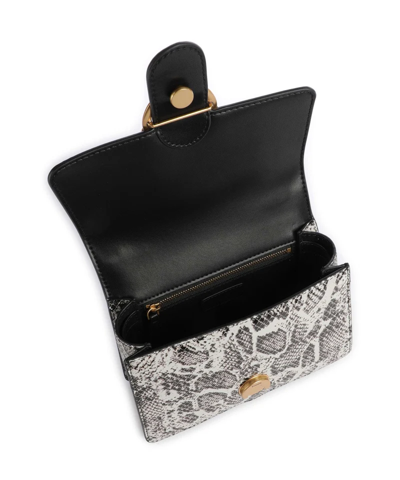 Pinko Love One Mini Umhängetasche roccia/nero/antique gold