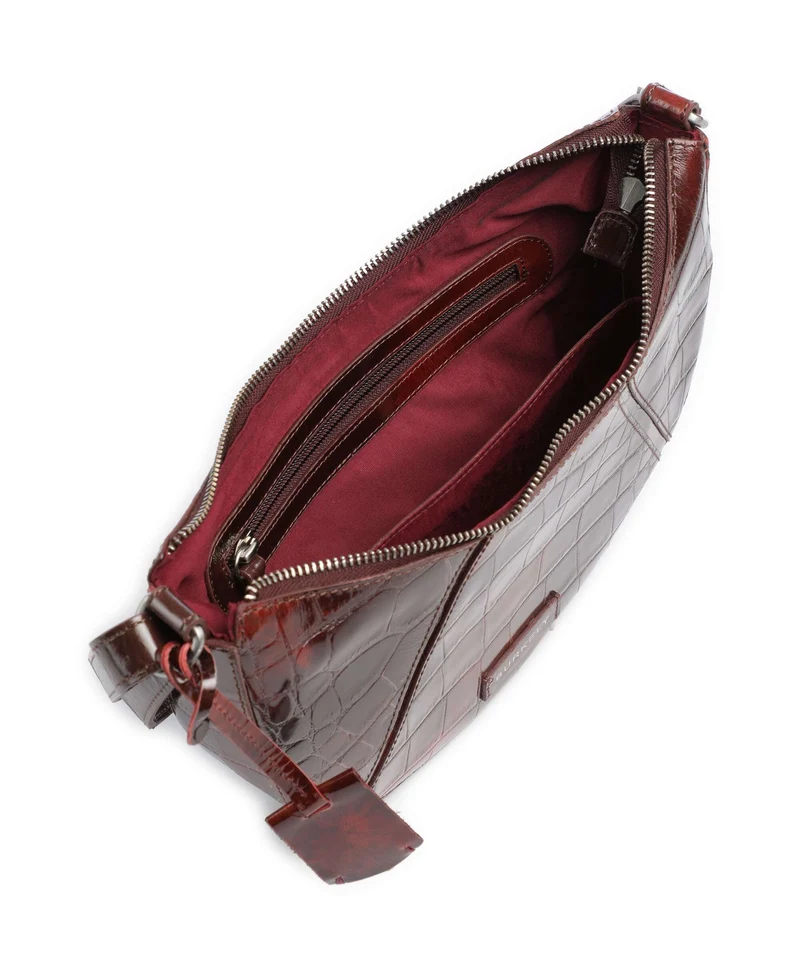 Burkely Cool Colbie Umhängetasche burgundy patent