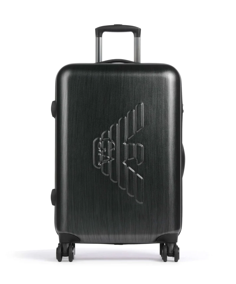 Emporio Armani Big Eagle 4-Rollen Trolley gunmetal