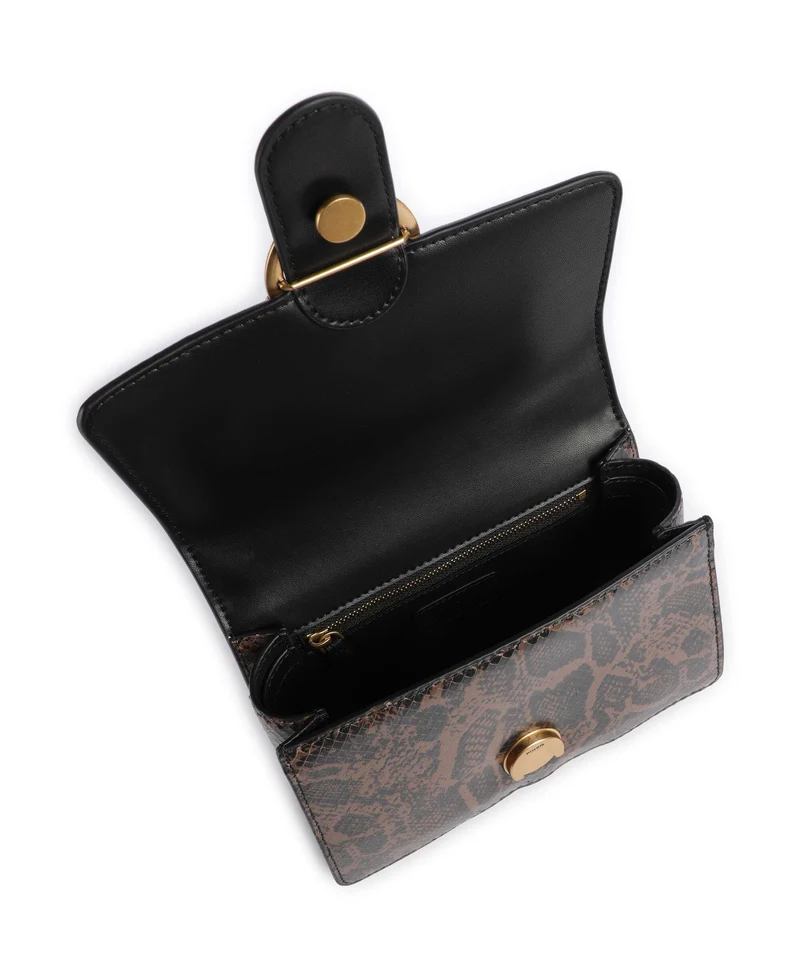 Pinko Love One Mini Umhängetasche roccia/marrone/antique gold