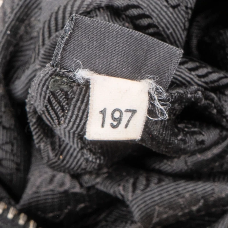 Prada Black Nylon Logo Handbag