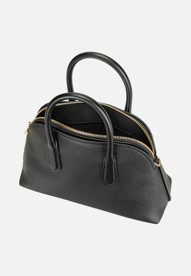 Freddie Medium Dome Chn Stchl Black - Henkeltasche