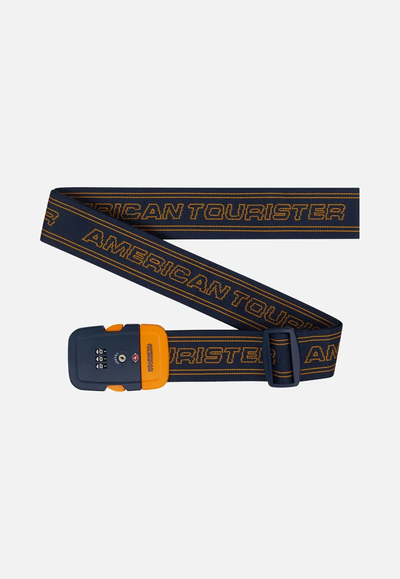 Luggage Belt TSA Navy/Orange - Accessories