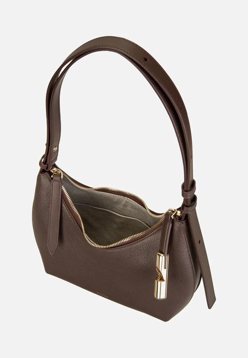 Goccia S Shoulder Bag Cioccolato - Umhängetasche
