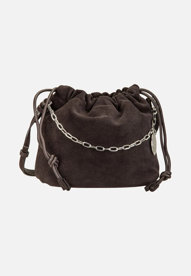 Lya II Hobo S Hydro Suede Deep Soil - Bucket Bag