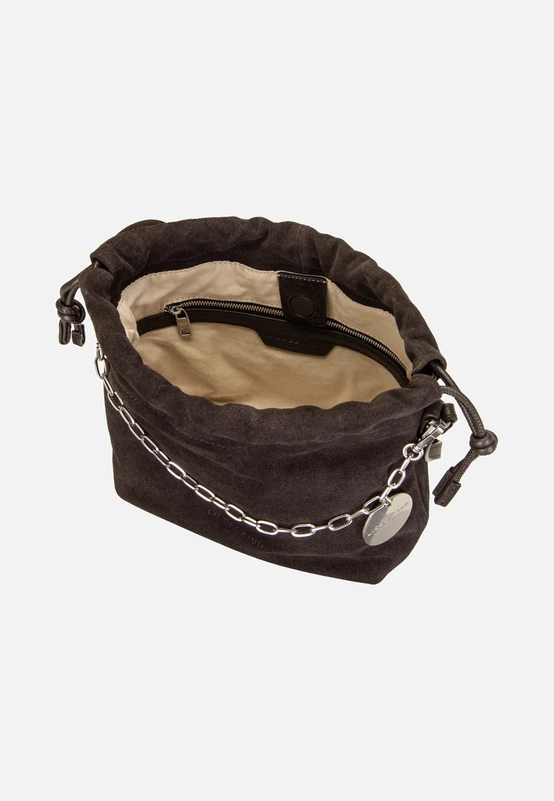 Lya II Hobo S Hydro Suede Deep Soil - Bucket Bag