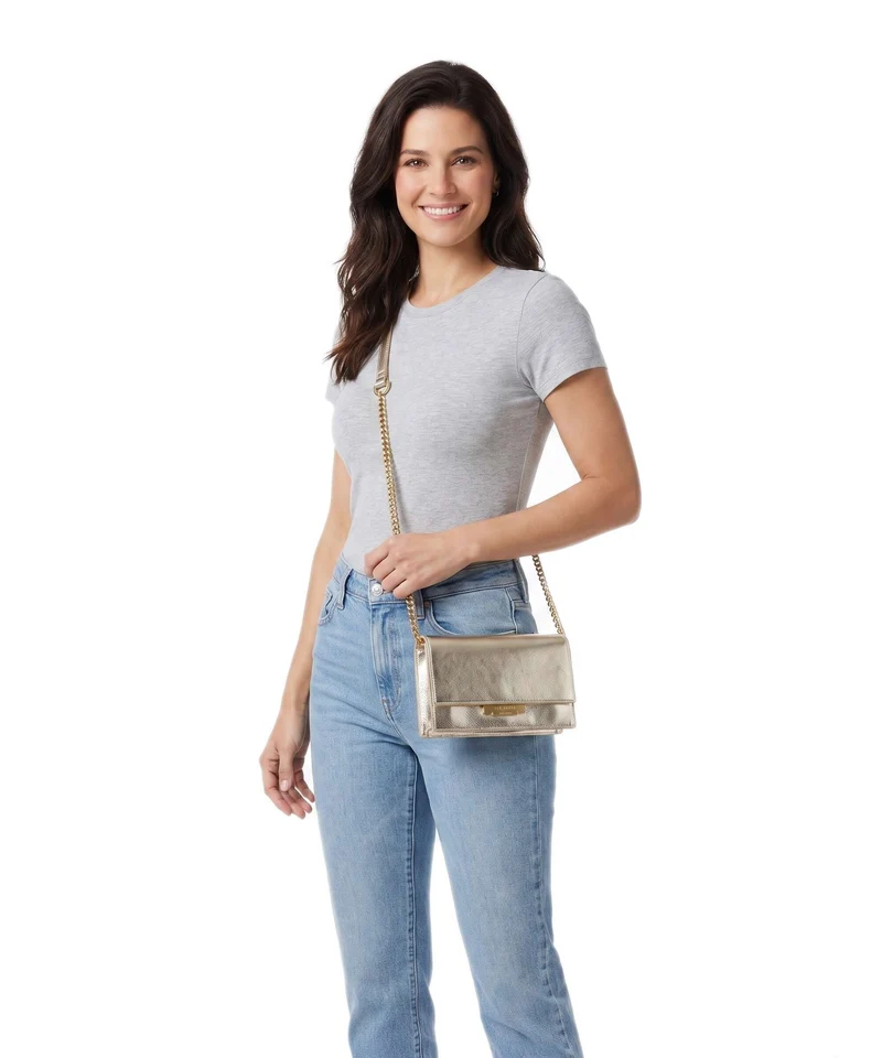 Ted Baker Mahiria Umhängetasche goldcol